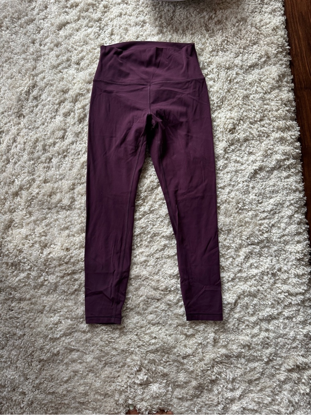 CRZ YOGA Plum High-Rise Women's Leggings • M